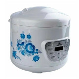 Мультиварка Добрыня DO-1003 4л 11прог синие цветы на белом х6