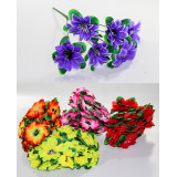 Букет цветов искусств. №590 D=8см (6 веточек) L 30см (уп. 50 Цена за уп!)