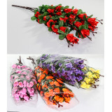 Букет цветов искусств. №1300 D=3см (7 веточек)  L 60см (уп. 20 Цена за уп!)