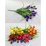 Букет цветов искусств. №537 L=40см (7 веток) (уп. 40 Цена за уп!)