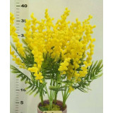 Букет цветов искусств. №575 Мимоза (5 веток) L 35см (уп. 40 Цена за уп!)
