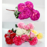 Букет цветов искусств. №1318 D=12см (7 цветков) L 55см (уп. 10 Цена за уп!)