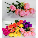 Букет цветов искусств. №1322 D=7см (7 цветков) L 55см (уп. 20 Цена за уп!)