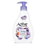 Мыло-крем жидкое ACTIVE ИРАН с Витамином В5 Инжир 350мл*12  6869