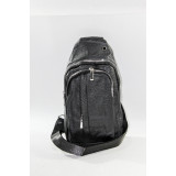 Сумка-бананка муж 1936-1-9 черная