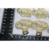 Краб метал GC-98-0175/1 (прод по 12) золото