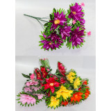Букет цветов искусств. №1401 D=7см (9 цветков) L 55см (уп. 20 Цена за уп!)