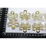 Краб мини металл GC-72/1 (прод по 12) золото