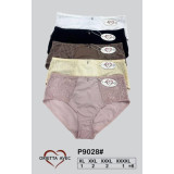 Плавки жен  Orietta Avec P 9028 (XL-4XL) (прод по 6) кофейные