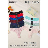 Стринги (XL-3XL) (прод по 3) 2127 мята