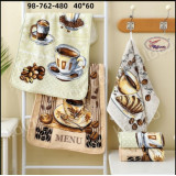 Полотенце кух. м/ф 40х60 98-762 (прод по 12)