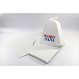 Набор для бани и сауны (коврик+рукавица+шапка) Реальный папа