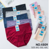 Плавки жен (4XL-6XL) (прод по 6) X 809 фиолет