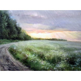 Картина рисование по номерам 50х65 LMZ 5086 река в горах