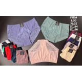 Плавки жен/ (L-3XL) (прод по 3) F115 черные