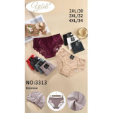 Плавки жен (2XL-4XL) (прод по 3) 3313 фиолет