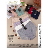 Плавки жен (3XL-5XL) (прод по 3) 8804 беж