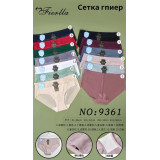 Плавки жен (XL-4XL) (прод по 3) 9361 бордо