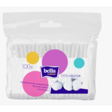 Ватные палочки Bella Cоtton 100шт пакет упак *70  3638
