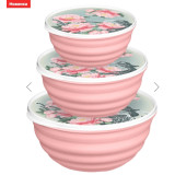 Комплект мисок с крышкой 