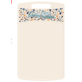 Доска разделочная Bergamo прямоугольная 335x220x4 мм с декором 