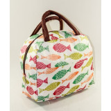 Косметичка жен Термо 23А33 (22х20х14) РЫБКИ БЕЛАЯ УЦЕНКА!!!