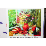 Картина рисование по номерам 40х50 RA74456 букет