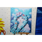 Картина из пряжи на подрамнике 23*30 HFPQ8C 180-5