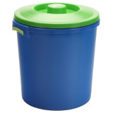 Бак 32л пищевой цветной с крышкой