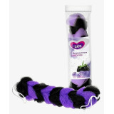 Мочалка д/тела Fresh idea КОСИЧКА (ДВОЙНАЯ нейлоновая сеткас ручками), 1шт*50 5521