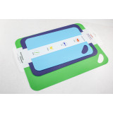 Доска разделочная пластиковая гибкая 3шт 29*38см 23*33см 19*29см цвет микс арт 35795-102 5571