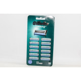 Кассета на станок Gillette MACH 3 (12шт) блистер 2526