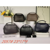 Сумка жен.2057 (23*15) т.серая