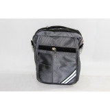 Сумка муж Д1 (20х16) серая