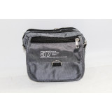 Сумка муж Д4 (20х16) серая