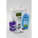 Набор подарочный 8 марта г/душа/жид мыло/мыло/шампунь №1