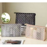 Косметичка жен LV 26х16 серая