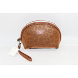 Косметичка жен Леопард (20х17) корич