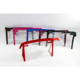 Косметичка жен силикон 050-2 (17х27) синяя