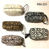 Косметичка жен RM-231 (21х13) леопард ч/б