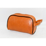 Косметичка муж кожа (22х13) коричн