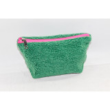 Косметичка жен 606 (23х13) зеленый