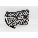 Косметичка жен CHRISTIAN DORIO (23х15) ч/б