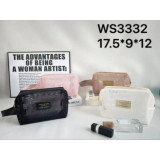Косметичка жен сетка  WS-3332 (27х11) белая