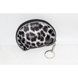 Ключница жен Леопард (11х9) черная