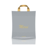 Пакет с петлевой ручкой 30*34 Мерси серый (прод.по 25)*500