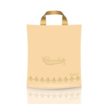 Пакет с петлевой ручкой 30*34 Шоколад бежевый (прод.по 25)*500