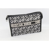 Косметичка жен CHRISTIAN DORIO (25х18) ч/б