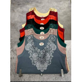 Майка жен. EURO (50-58) (прод. по 5) кружево пудра