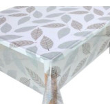 Клеенка силикон прозрач с рисун Dekorelle 0,8*20м  414/6593